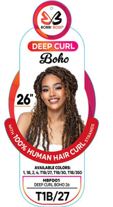 BB Deep Curl Boho Braids 26”